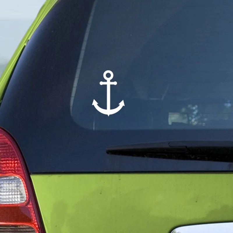 

Anchor Vinyl Car Decal Sticker Anchor Decal Laptop Sticker 15x4cm