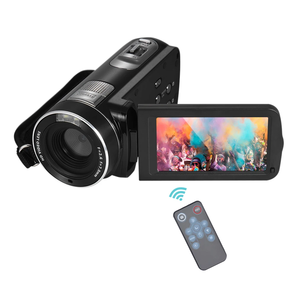 Цифровая видеокамера Full HD 1080P портативные видеокамеры DV 3 0 &quot вращающийся