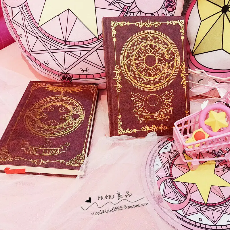 Аниме-карточка Captor Sakura Notebook Pocketbook Magic Array Notepad Portable Book | Тематическая одежда и