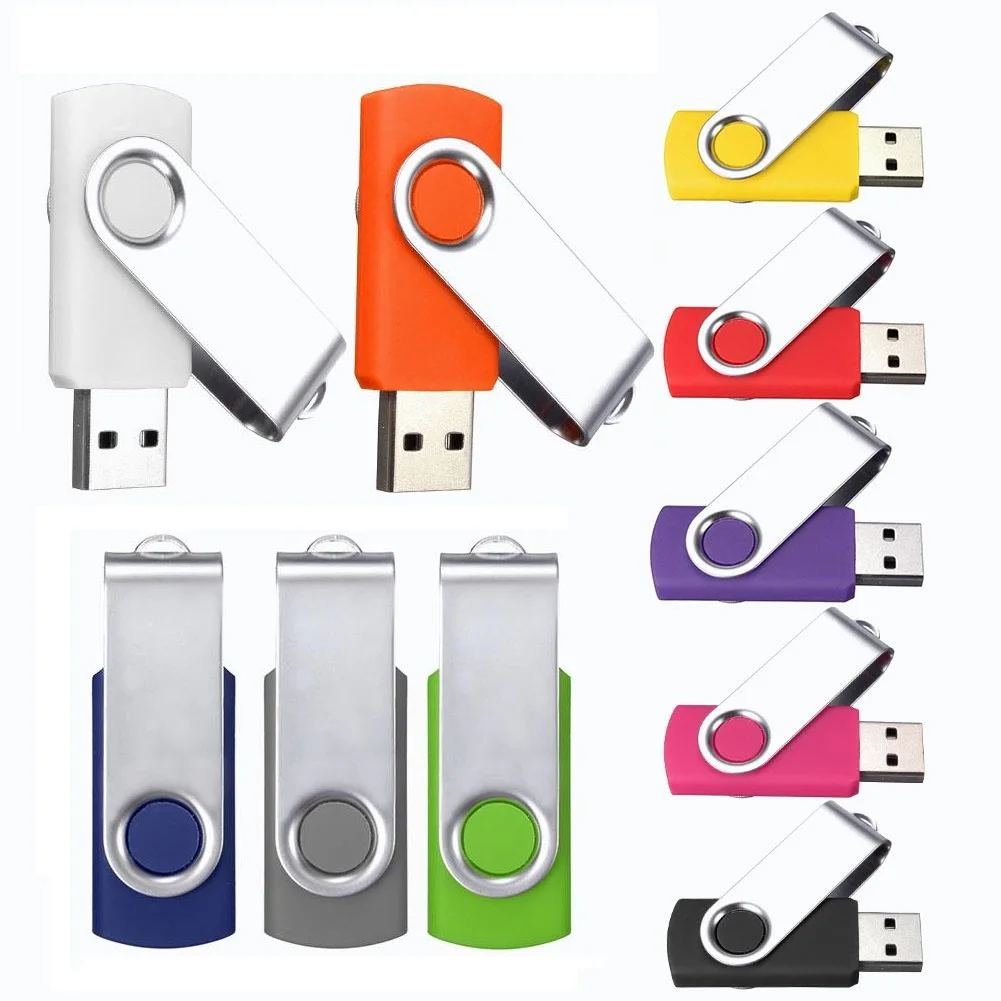 Бесплатная доставка вращающийся USB флеш-накопитель поворотный 64 Гб/128 ГБ/256 ГБ/32