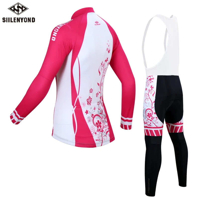 Женский велосипедный комплект Siilenyond костюм для горных велосипедов с защитой от