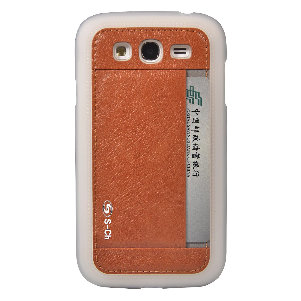 For Samsung Galaxy Grand Neo Plus i9060 Duos i9082 Silicone Back Cover S-CH Ultra Thin Soft TPU PU Leather Phone Case |