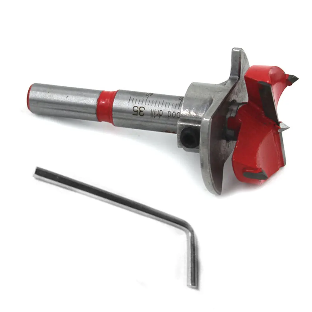 35 мм Форстнер шнек сверло деревянный резак шестигранный гаечный ключ