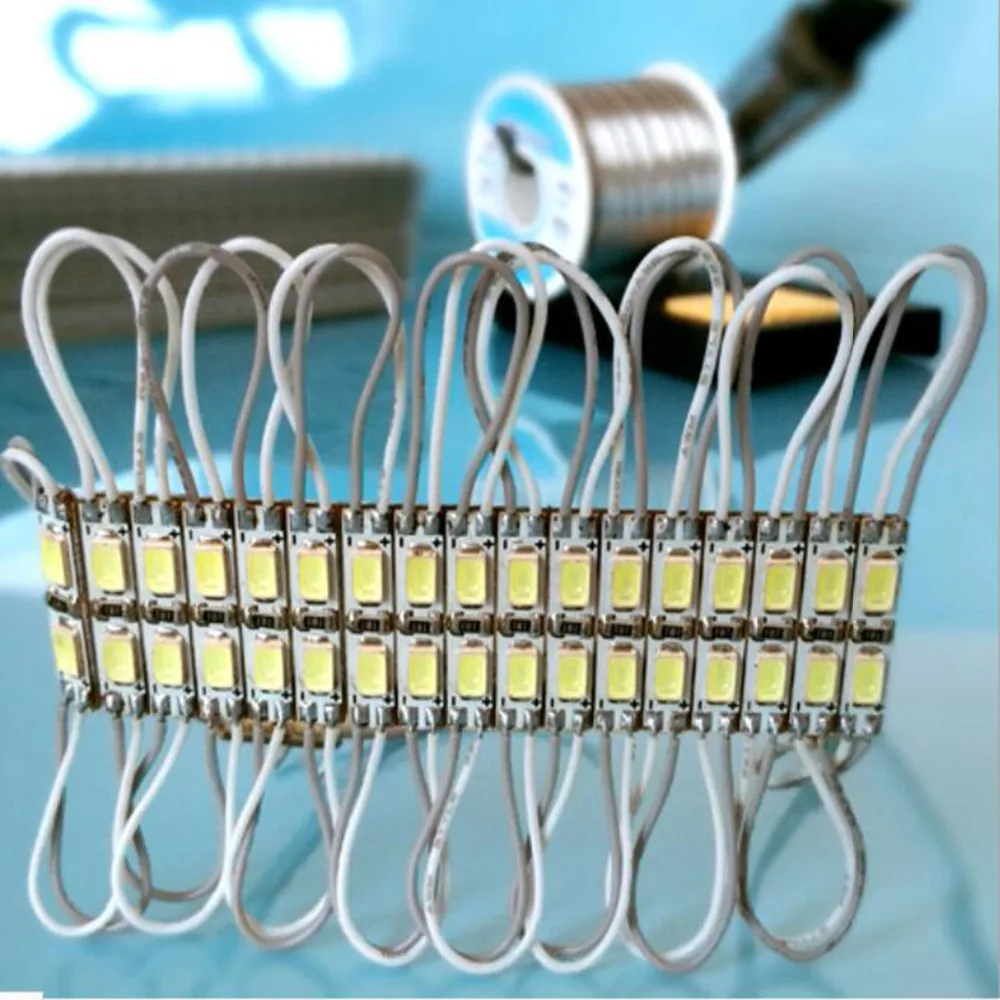1000 шт. DC12V 5730 2 Светодиодные модули-Водонепроницаемый LED Подсветка для рекламы