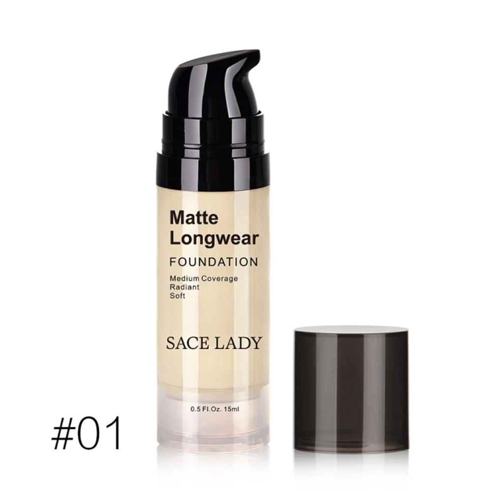 Manooby 2019 New Women Makeup Oil Control Long Lasting Moisturizing Liquid 15ml Conceale Brighten Primer | Красота и здоровье