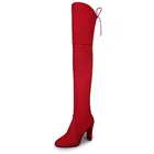 Женские короткие сапоги CUZULLAA, сапоги с плюшевой подкладкой, сексуальные сапоги из флока с заостренным носком на высоком каблуке, размер плюс 34-43