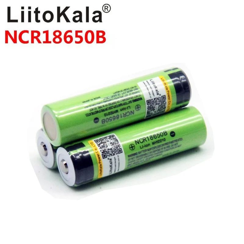 Литий-ионный аккумулятор liitokala 8 шт. 18650 3400 мАч новый оригинальный NCR18650B 3200 для