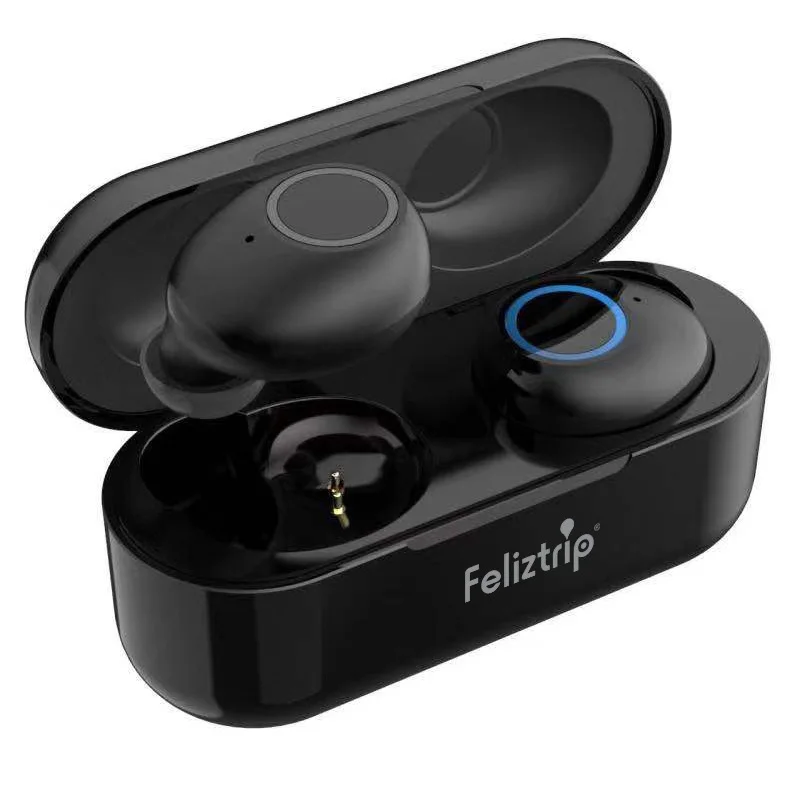 Feliztrip TR TWS T9 Bluetooth наушники/Беспроводная гарнитура истинная беспроводная 3 5 часов