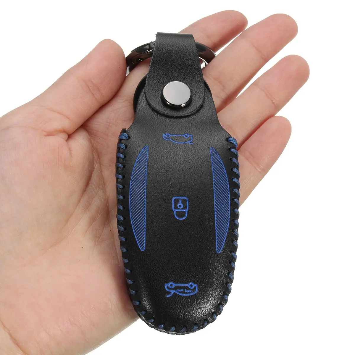 Чехол для ключей Tesla Model X Remote Fob чехол из искусственной кожи чехол-держатель |