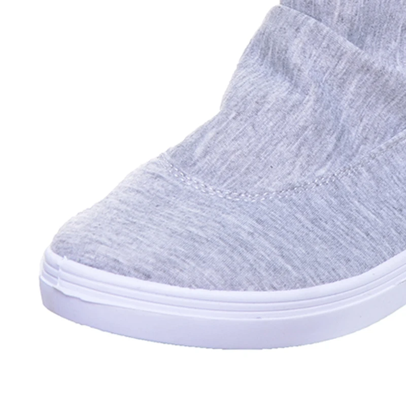 HEE GRAND/сезон весна-осень ботильоны коллекция 2017 года однотонные парусиновые