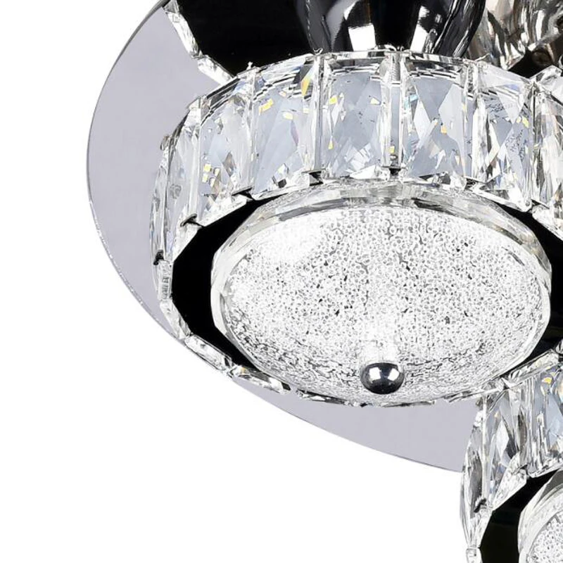 6 Lights Creative Crystal LED Ceiling Lamp Living Room 60W Luxury Lighting Bedroom Fixture AC110V 220V | Освещение