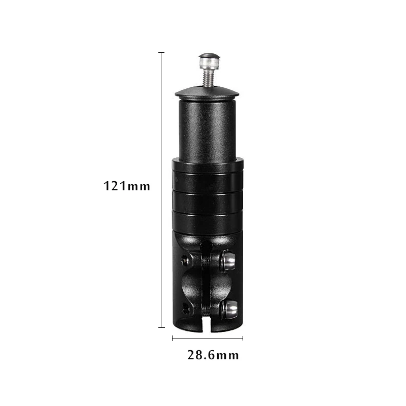 Алюминий сплав велосипедный вынос руля увеличенная контрольная трубка расширения выноса повысить велосипеда передняя вилка, части велосипеда аксессуары