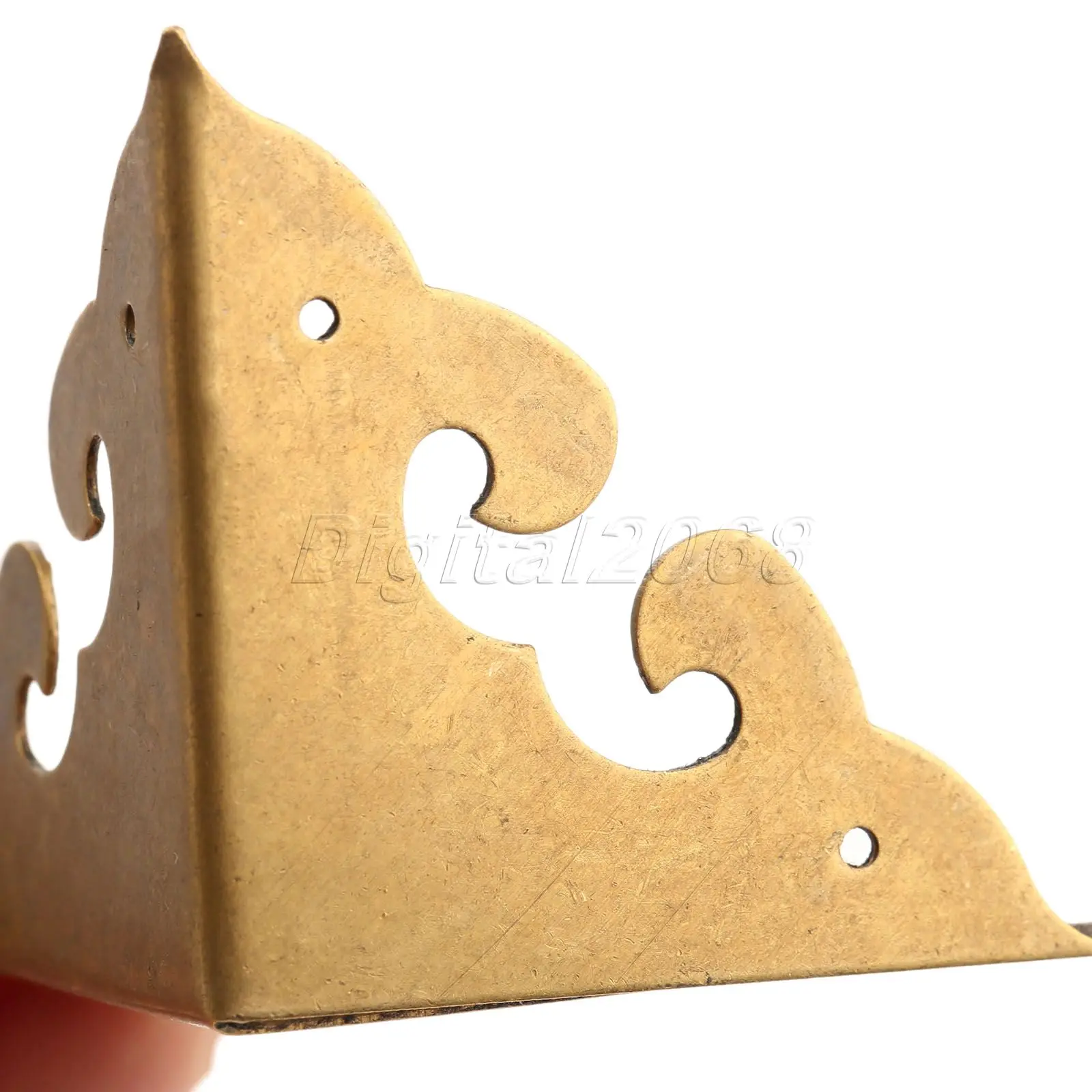 Высокое качество 4 шт углы китайская мебель фурнитура латунь/античная медь для