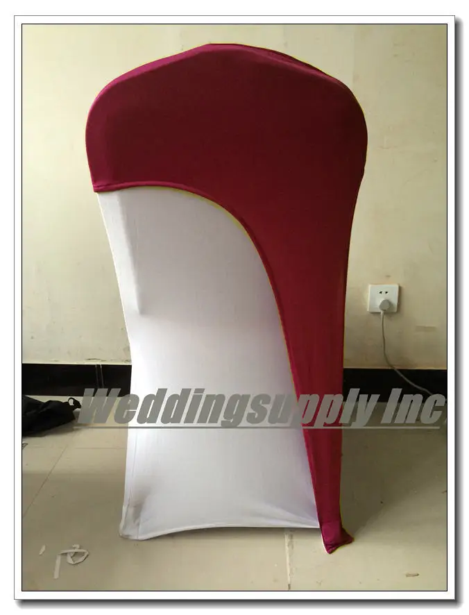 100 бордовый спандекс Чехол для стула на верхнюю часть|sash|sash for flower girl dresscap opener |