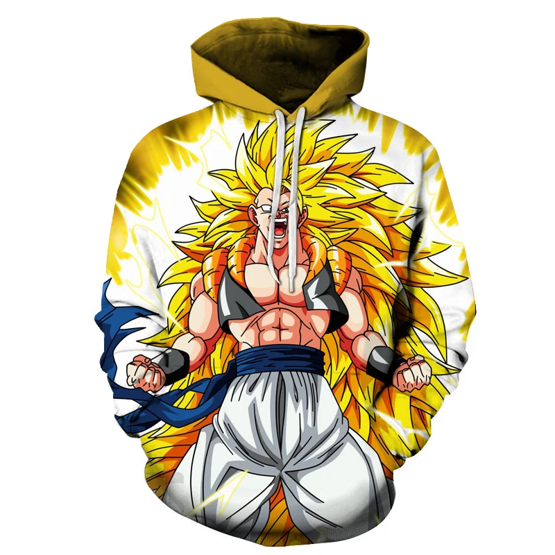 LMS126A Худи Dragon Ball для мужчин и женщин 3D Толстовка Dragon Ball толстовка с Гоку аниме модные повседневные спортивные костюмы толстовка с капюшоном для мальчиков пуловер - Цвет: LMS126A