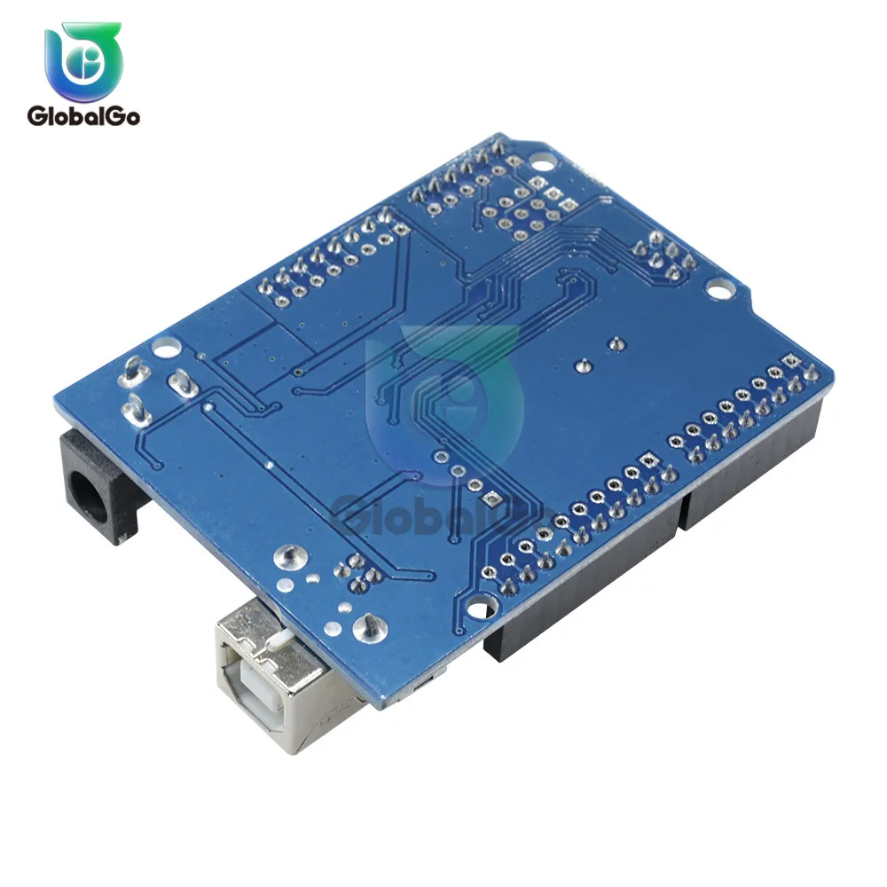 Версия CH340 для Arduino UNO R3 квадратный порт типа B USB макетная плата драйвера модуль 16