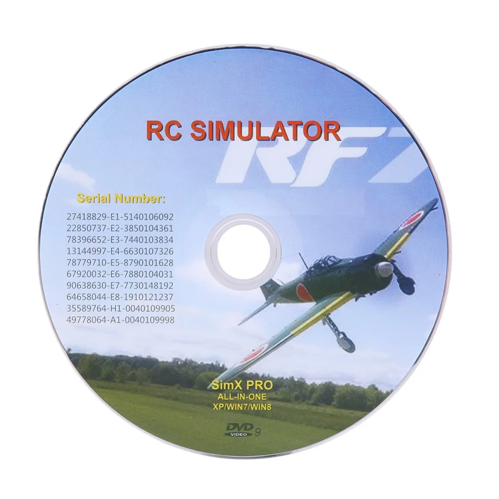 USB симулятор полета на радиоуправлении 22 в 1 с кабелями для Realflight G7/ G6/ G5/ Aero Fly / FMS