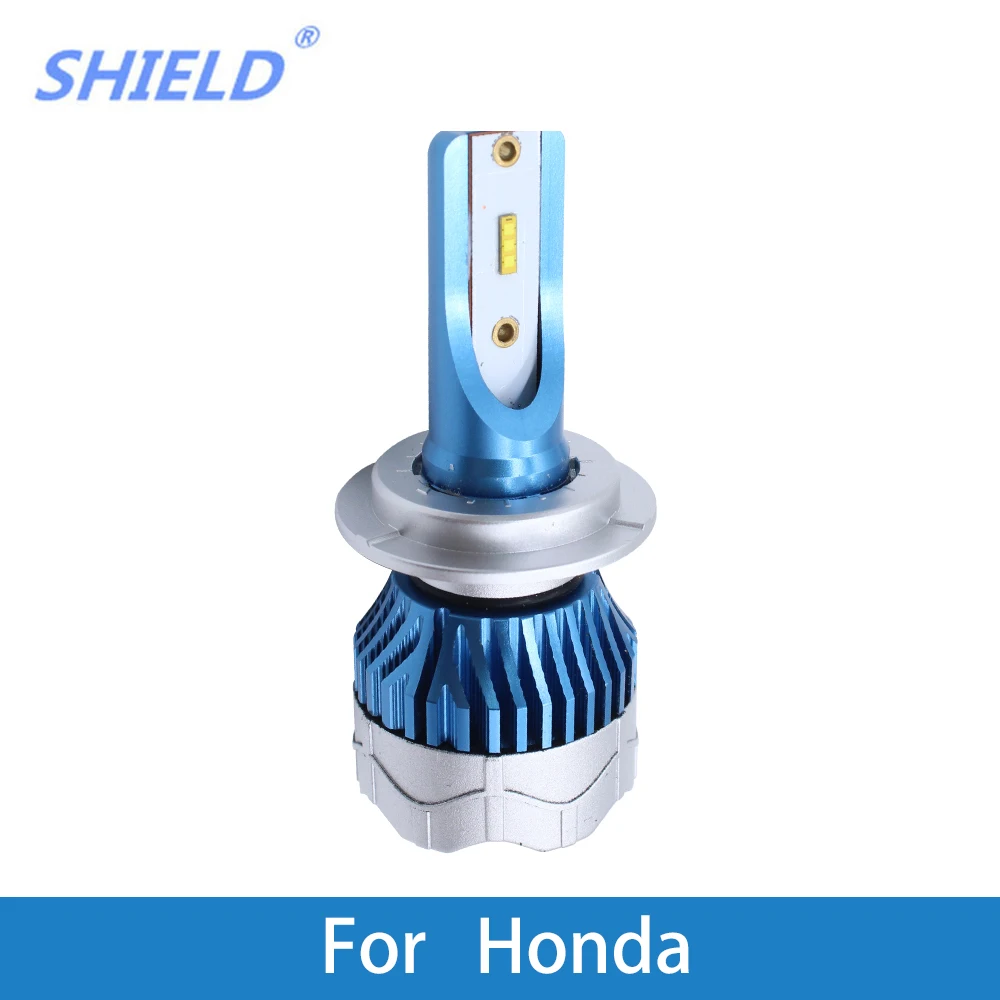 2 шт. комплект Автомобильных СВЕТОДИОДНЫХ Фар H4 H7 LED 9006 9005 H1 H3 12000LM CSP чипы для Honda Civic