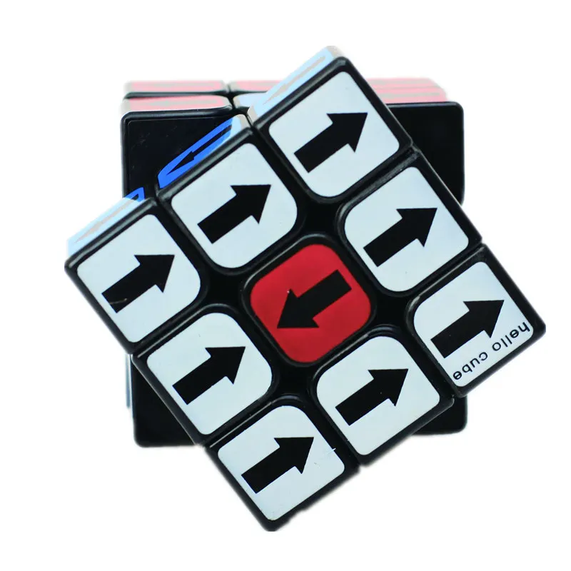 Фото Z cube 3x3x3 куб наклейка со стрелкой черный/белый новые продукты 3 на 57 мм легкие Z cube 3x3x3 куб наклейка со стрелкой черный/белый новые продукты 3 на 57 мм легкие