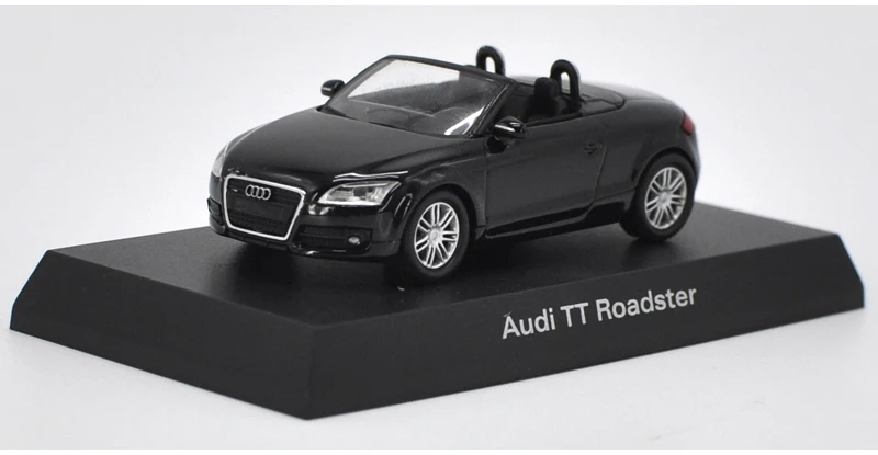 1: 64 литья под давлением модель для Audi TT roadster черная Игрушечная машина из сплава