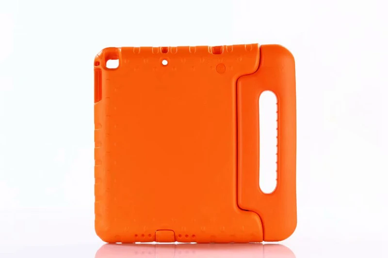 orange Для IPad 6-го поколения Чехол для детей ударопрочный Eva портативный ручной держатель чехол для Ipad чехол 9,7 Air 2 Air 1 Fundas - Цвет: orange