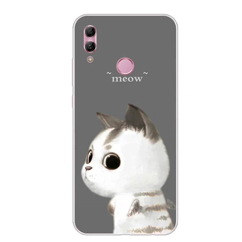 Силиконовый чехол 6 21 дюйма для Huawei Honor 10 мягкий из ТПУ телефона Прозрачный honor10 с