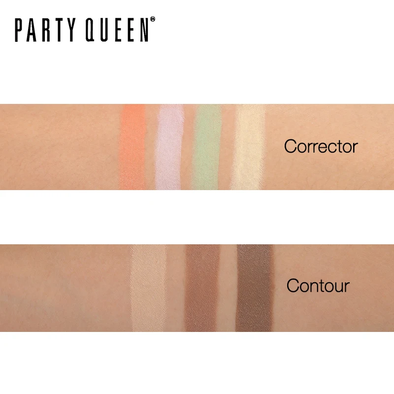 Палетка для коррекции контура лица 7 цветов | Красота и здоровье