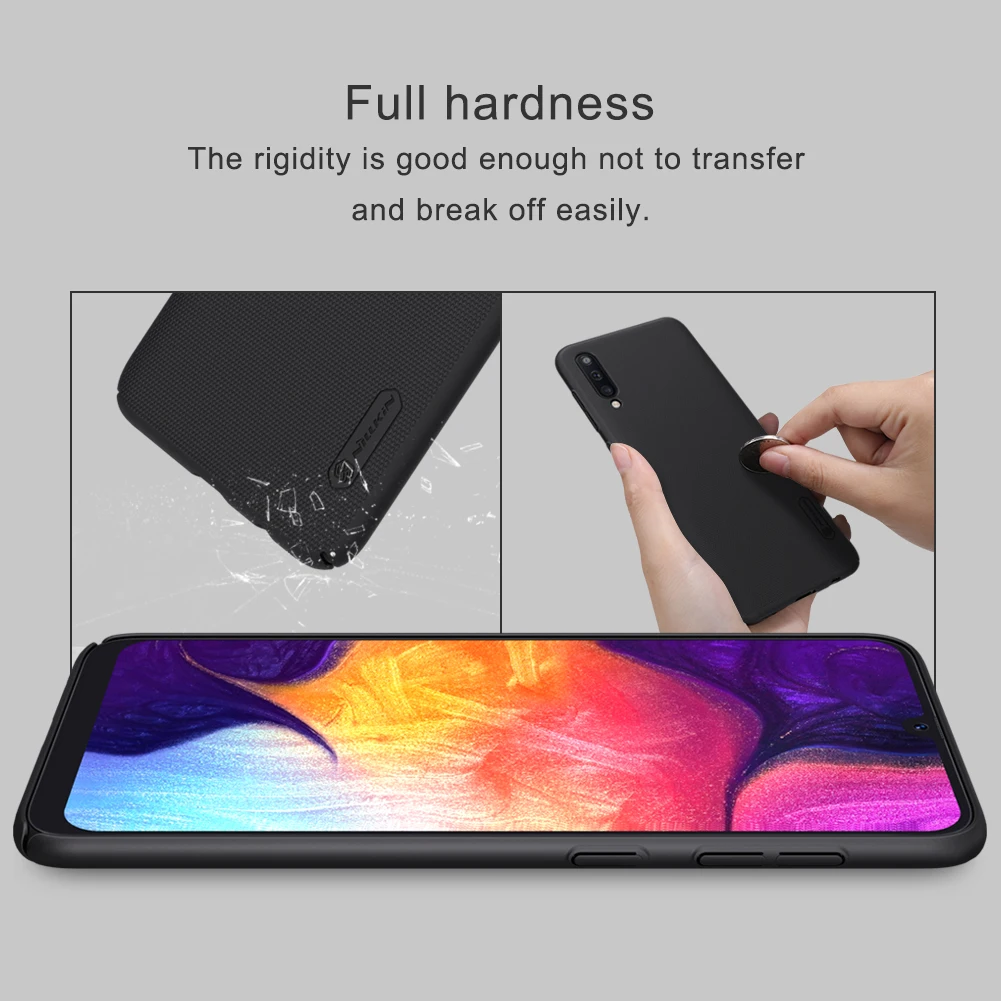 Матовый чехол Nillkin для Samsung Galaxy A50 суперматовый защитный мобильного телефона