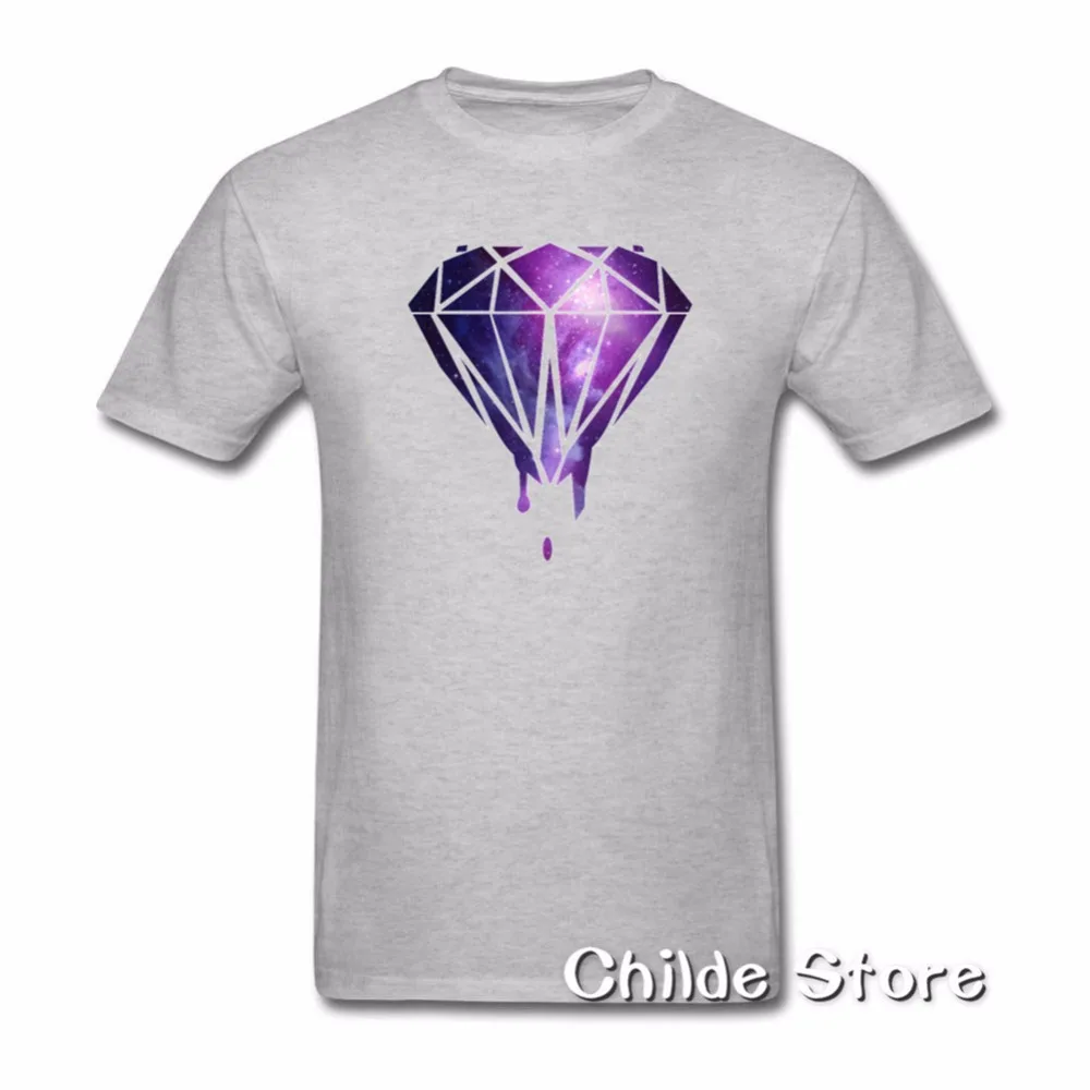 2018 Летняя мужская футболка в стиле Харадзюку космическая галактика алмаз 3D