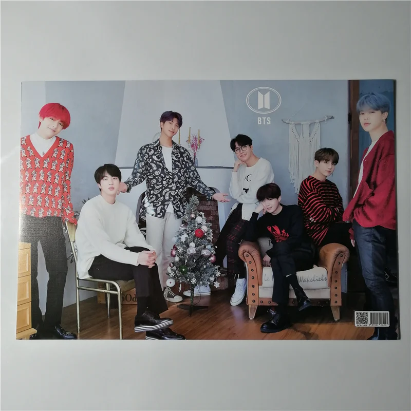 8*(42x29 см) KPOP в стиле корейских звезд(Bangtan Boys BLACKPINK GOT7 WANNA ONE EXO BIGBANG) плакаты наклейки на стену kpop ВСЕ ЗВЕЗДЫ