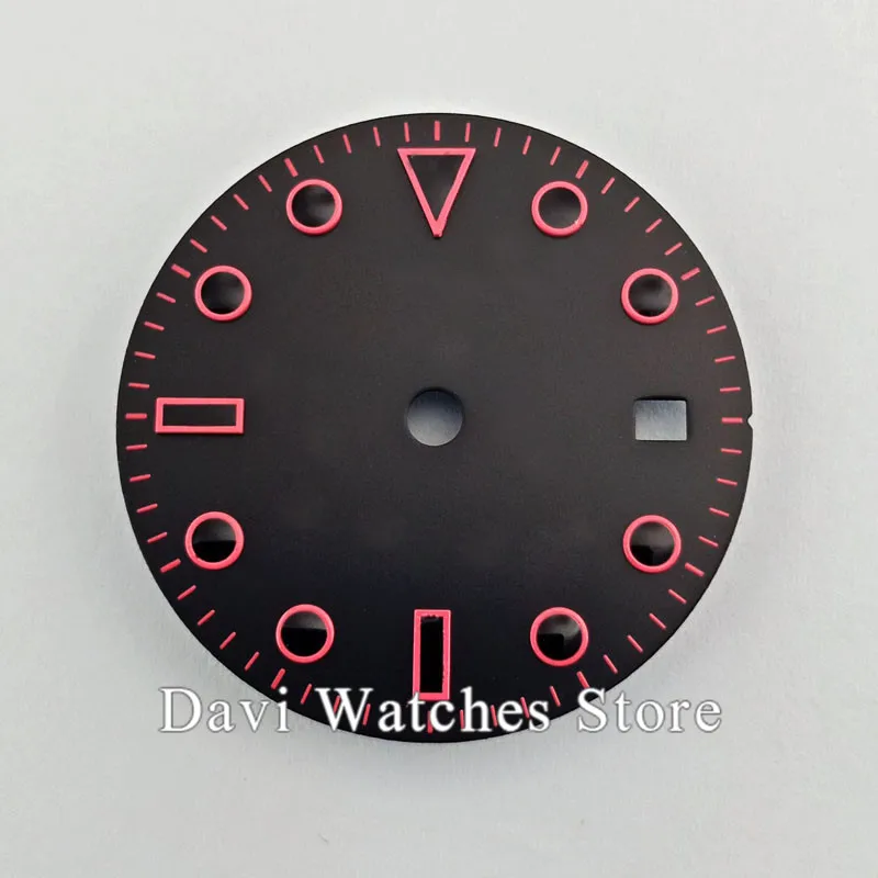 Bliger/Sterile Hot Selling 28.5mm date window dial fit 2824 2836 Miyota 8215 8205 821A movement | Наручные часы