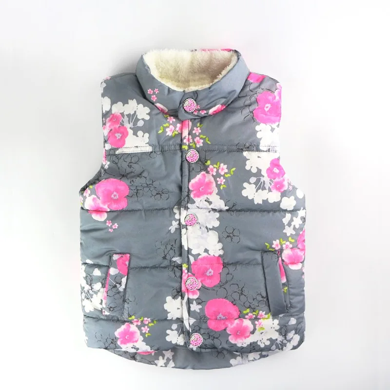 

Children's Vest Kids ' Clothing New Baby Girl Print European and American Cotton Vest