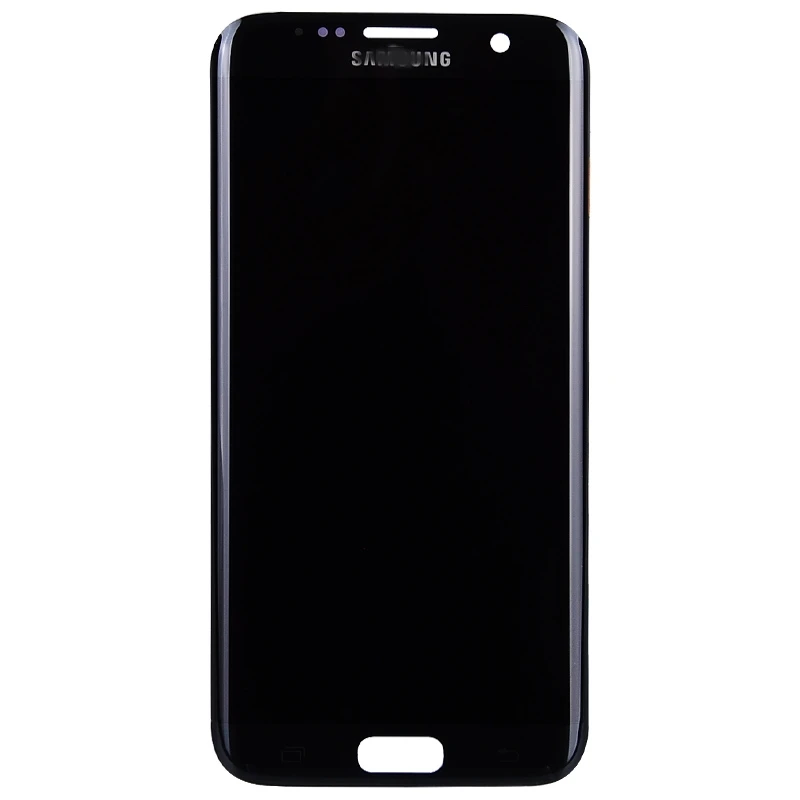 Черный для samsung S7 edge 100% Фирменная новинка оригинальный НЕТ Dead Pixel ЖК без рамки