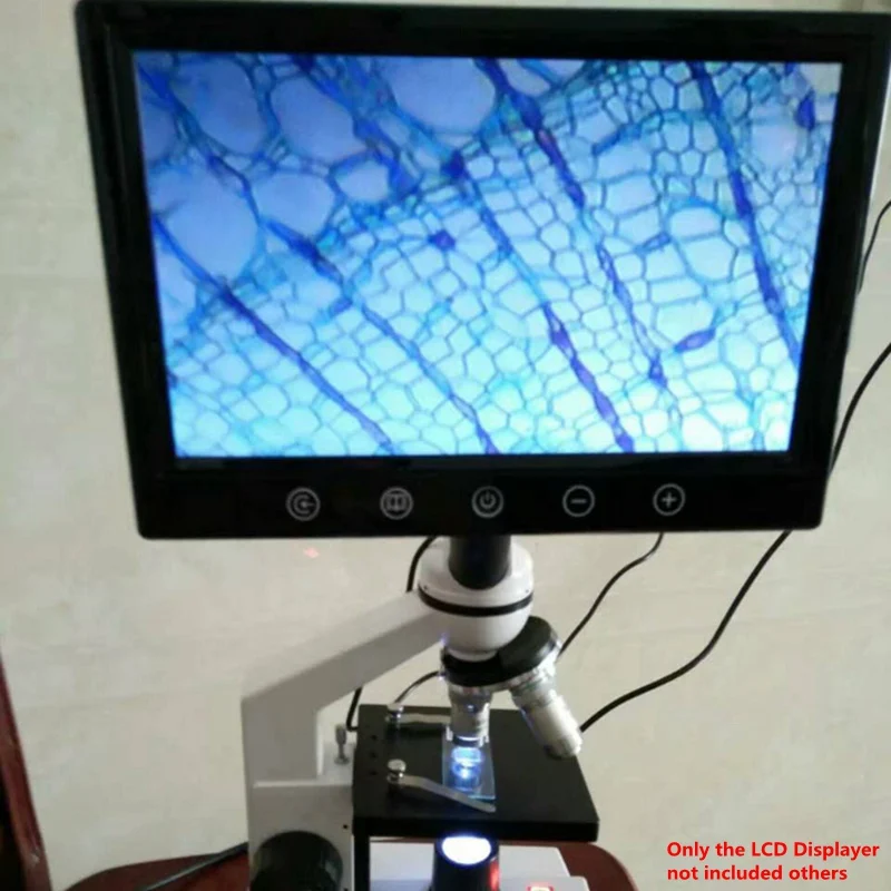 Screen10 " /7"/" HD ЖК-дисплей с WF10X окуляр Профессиональный ЖК-монитор экран видео для микроскопа электронный окуляр - Цвет: Screen10