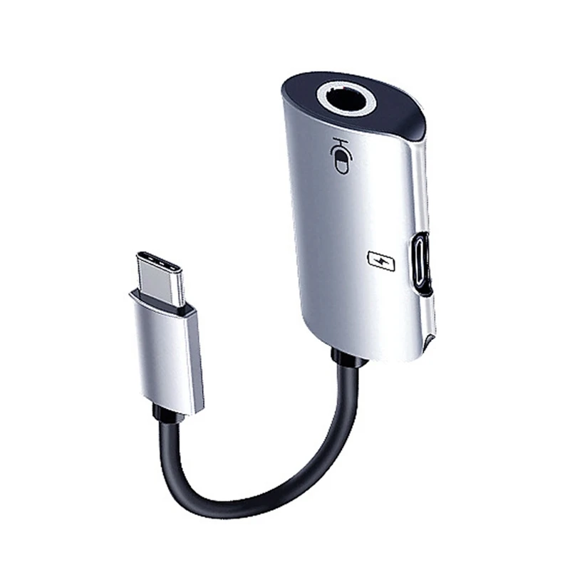 Usb C к 3 5 мм адаптер для наушников type + аудио кабель зарядки huawei mate 20/20 Pro Xiaomi 8