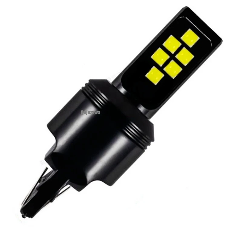 1 шт. T20 7443 W21/5W 12 W SMD 3535 чип светодиодный автомобиль хвост сигнализирующий фонарь