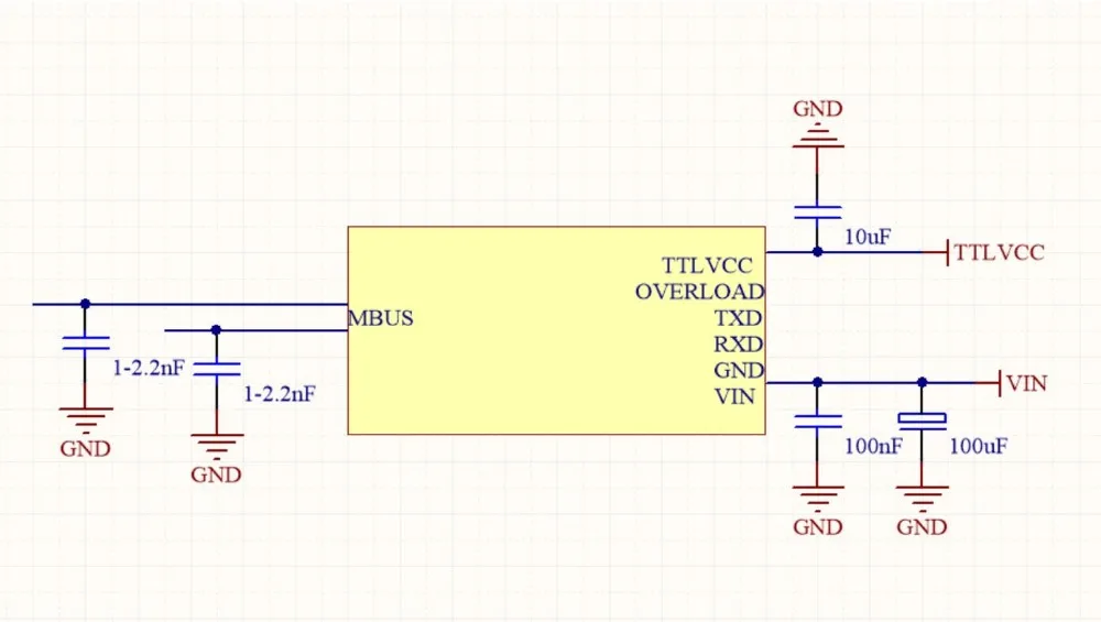 Dykb TTL UART серийный порт для MBUS Master Slave конвертер коммуникационный модуль Smart