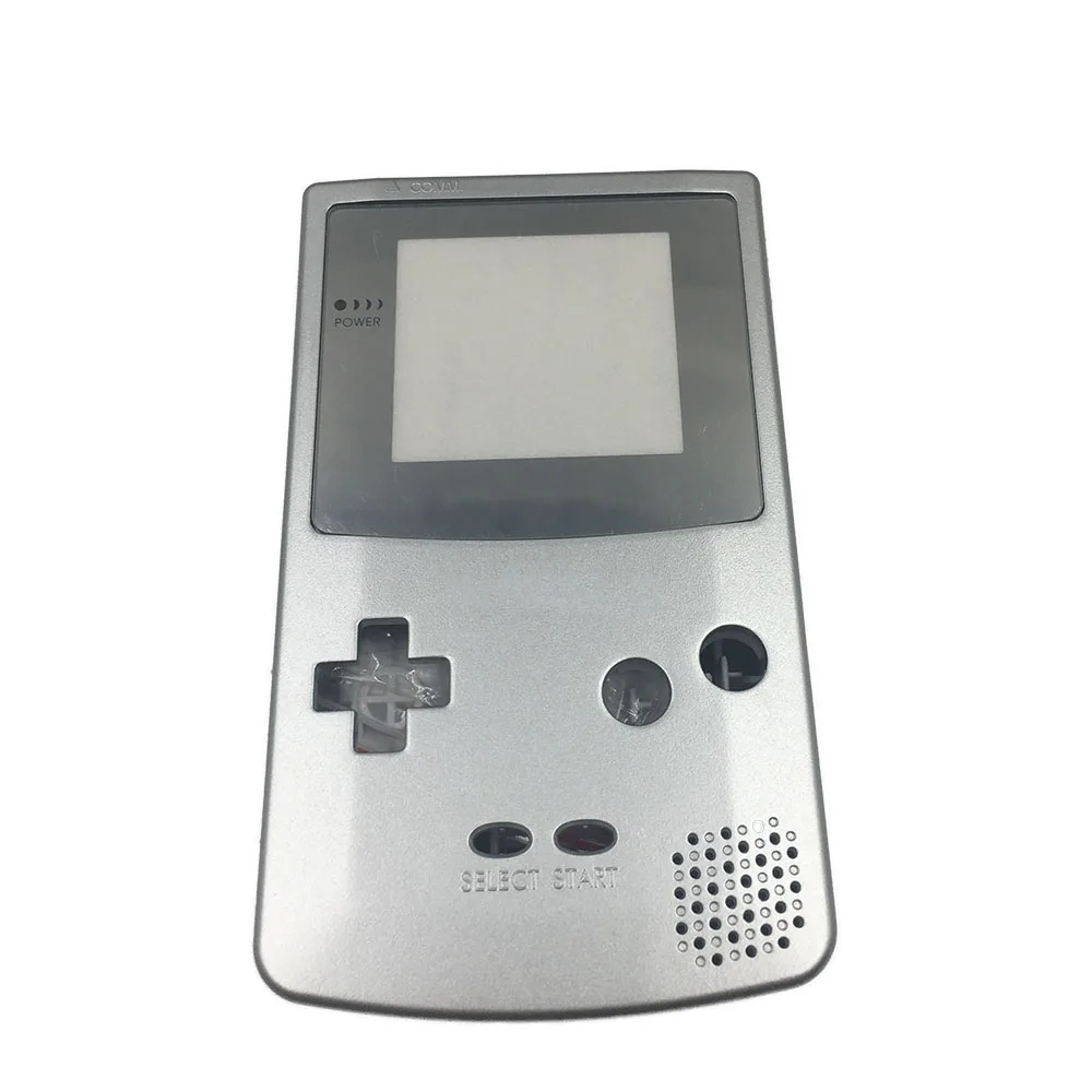 5 шт. золотой серебряный корпус+ кнопка для nintendo Запчасти для Gameboy GBC