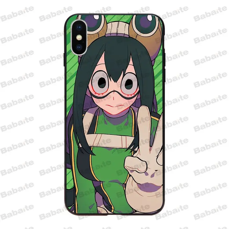 Babaite My Hero Academy Coque чехол для телефона для iPhone X Xs Xr XsMax 6 6s Plus 7 7plus 8plus 5 5S 5c SE11 11pro 11promax