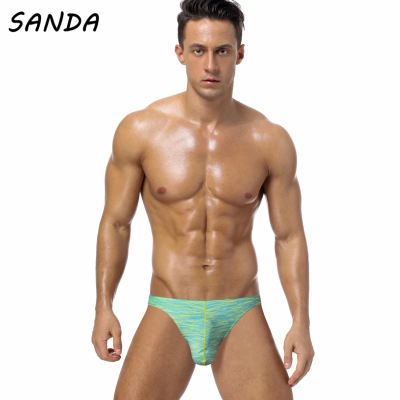 Fashion Sexy Men Underwear Briefs Male Stripe Convex Pants Jockstrap Penis Pouch Cotton Cueca Gay Dropshipping |