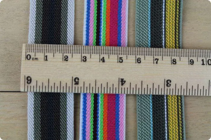 Высококачественные цветные латексные ленты 2 5 см с толстой эластичной лентой