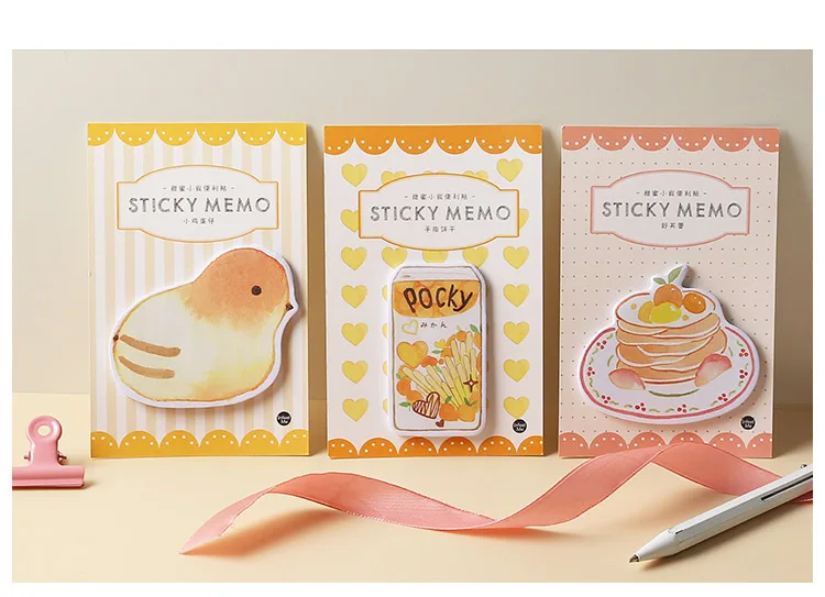 Mr paper, 30 шт./лот, 8 видов конструкций, Kawaii, животные, торт, кофе, блокноты для заметок, Липкие заметки, блокнот, дневник, креативный, самоклеющийся блокнот, блокноты для заметок