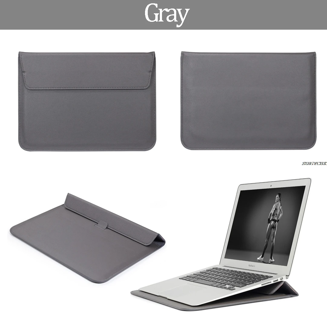 Кожаная почтовая сумка для MacBook New Air 13 A1932 для Mac Book Air 13 A1466 A1369 Pro retina New Pro 13 15 чехол для ноутбука