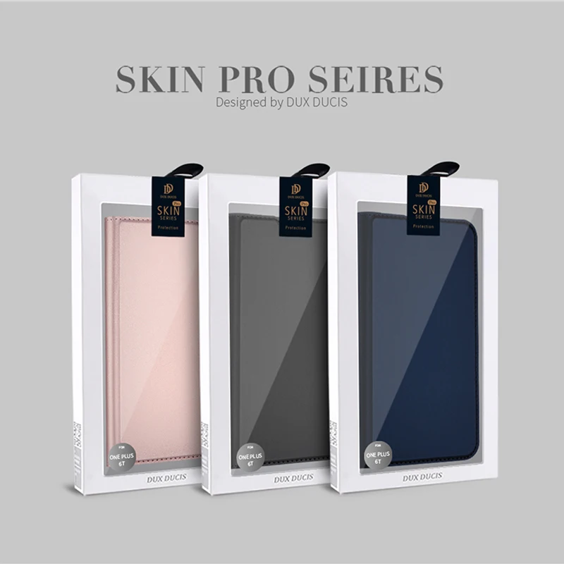 Чехол для OnePlus 6 T DUX DUCIS Роскошный кожаный флип чехол Oneplus кошелек One Plus 4 &quot