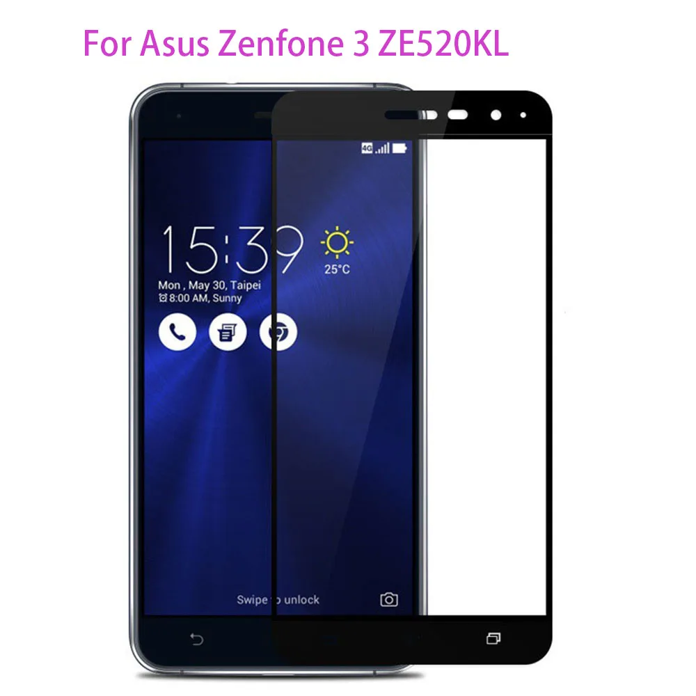 2 шт. защитная пленка из закаленного стекла Naxtop 2.5D для Asus Zenfone 3 ZE552KL/Max (M1)/Live (L1)/3 Max/4
