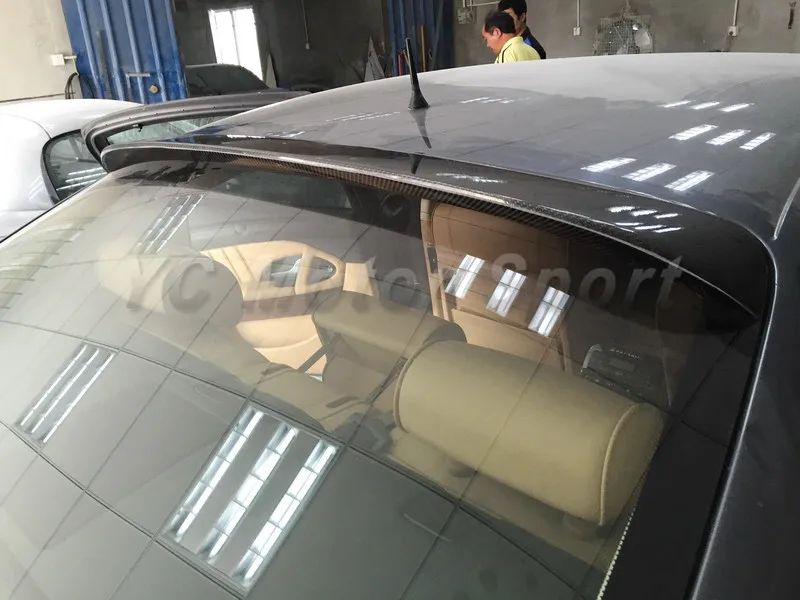 Автомобильные аксессуары спойлер из стекловолокна FRP на крышу подходит для 2004-2012