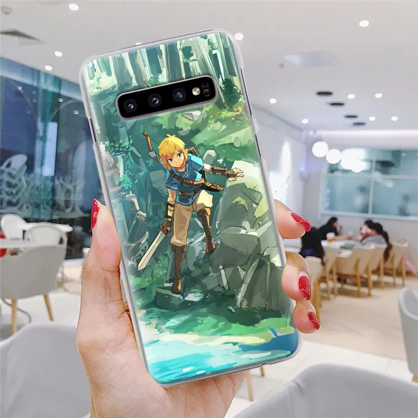 Чехол для телефона The Legend Of Zeldas для samsung Galaxy S10e S10 Plus S7 S8 S9 Plus Note 8 9 10 Plus M20 M30 жесткий чехол