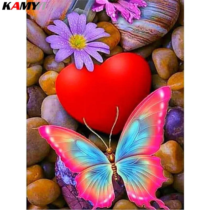 

Полноформатная/круглая Алмазная 5D картина «сделай сам», алмазная живопись, каменная бабочка, 3D вышивка крестиком, мозаика, украшение для до...