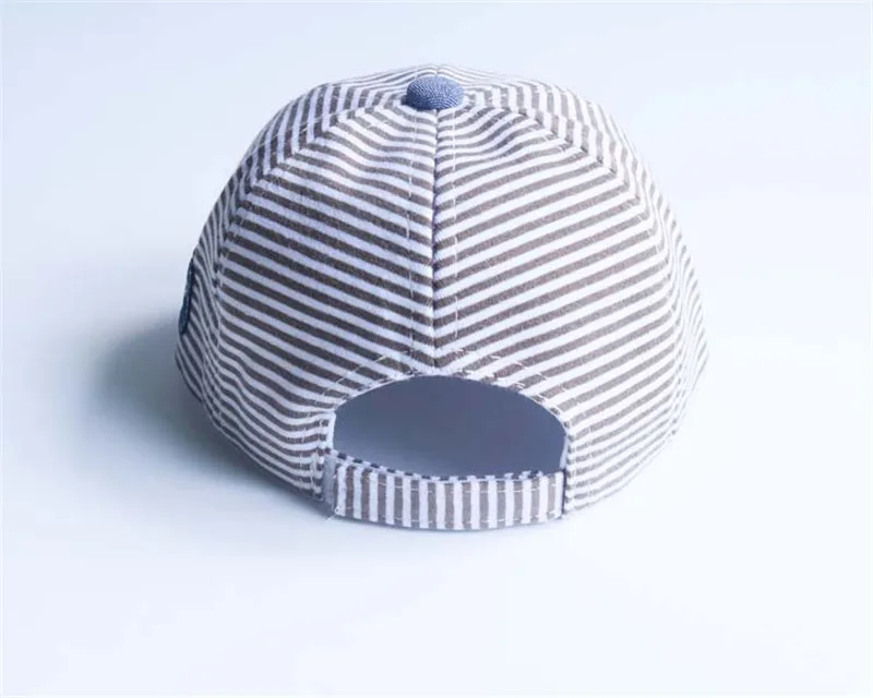 Летняя хлопковая детская шапка детские шапки милые звезды полосатые мягкие