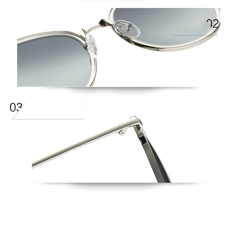 Женские солнцезащитные очки модные мужские круглые винтажные женские Oculos